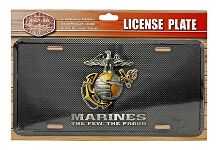 Officially Licensed U.S. Marines License Plate - USMC