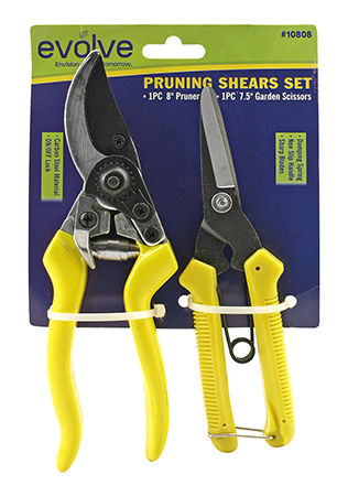 2 pc. Garden Pruning Shears Set - Evolve