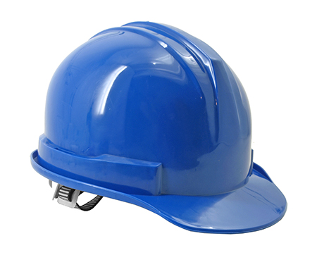 Construction Safety Hard Hat - Blue
