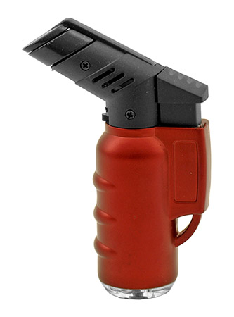 One Touch Slanted Torch Style Lighter - Assorted Colors