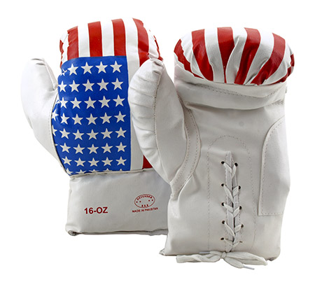 16-oz Boxing Gloves Heritage Edition - American Flag - Last Punch