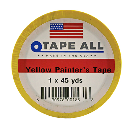 1" Yellow Painters Tape - Tape All