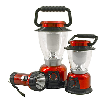 Woodland Creek Lantern and Flashlight 3 Piece Set