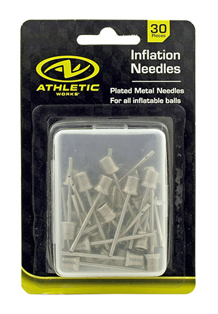 30 pc. Athletic Works Sports Ball Inflation Air Compressor Needles