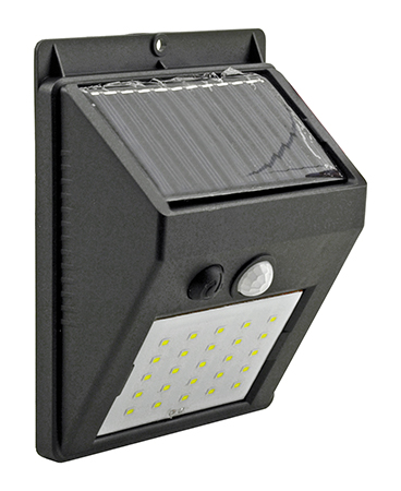 25 LED Motion Sensor Solar Powered Outdoor Lamp - IIT