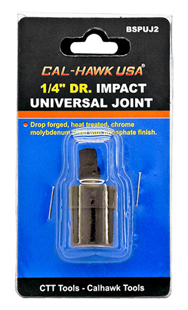 Cal-Hawk 1/4" DR. Impact Universal Joint