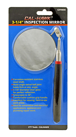 3.25" Inspection Mirror Tool - Cal-Hawk CZTIM35