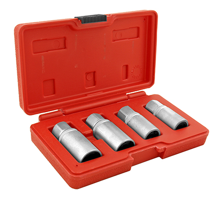 4 PC. 1/2" Drive Stud Extractor Remover Set - Cal-Hawk BSSE4P