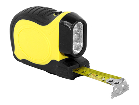 16 - ft. Push Button Tape Measure with Flashlight