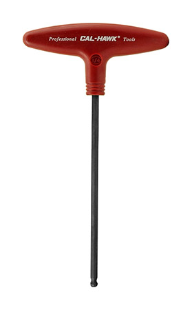 7/32" Pro T-Type Ball Hex Key - Cal-Hawk