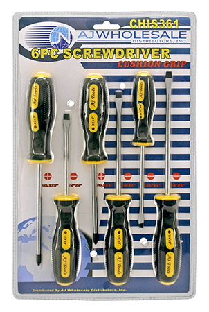6 - pc. Screwdriver Set