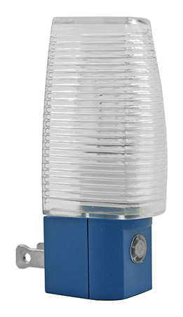 Traditional Night Light with Wall Outlet Plug In - Assorted Colors