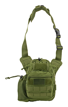Tour of Duty Tactical Over Shoulder Everyday Carry Hip Bag - Olive Green