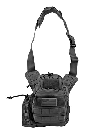 Tour of Duty Tactical Over Shoulder Everyday Carry Hip Bag - Black