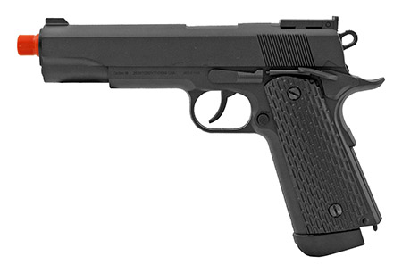 G292 Semi-Automatic CO2 Repeater Airsoft Pistol - Tactical Black