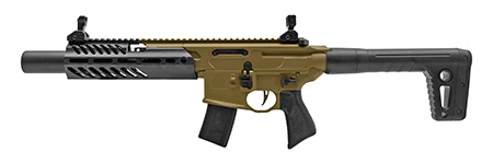 SIG MCX Canebreak .177 Cal. Assault Pellet Air Rifle - Desert Tan and Black