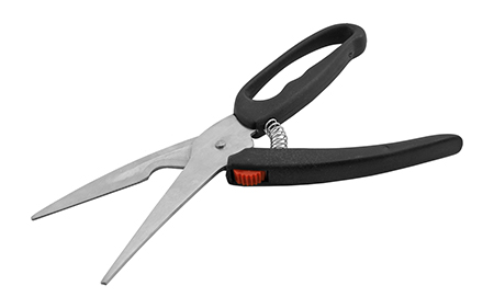 Spring Loaded Locking Stainless Steel Scissors - Diamond Visions