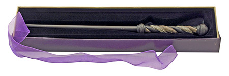 Witchcraft School Secret Chamber Magical Replica Witch Character Wand - Spiral Handle