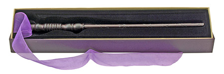 Wizard Prince Ash Blood Wood Spell Casting Magical Replica Wizardry School Wand - Burnt Wooden Color