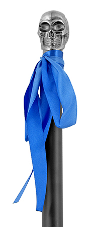 36.25" Gothic Human Skull Functional Walking Cane with Fashion Based Design