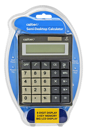 Caliber Large Desktop Calculator