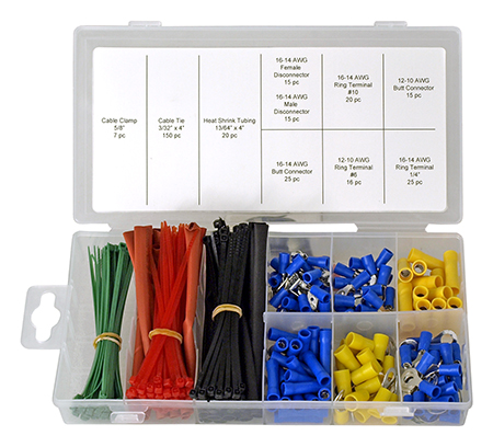 308 - pc. Electrical Connector Kit - Grip
