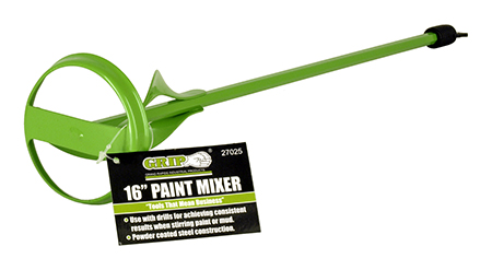 16" Metal Paint Mixer - Grip