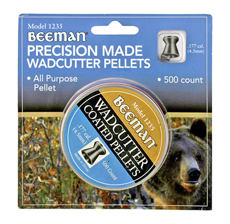 Beeman Precision Made Wadcutter .177 Cal. Pellets - 500 Ct.