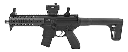 SIG Sauer Full Metal MPX Advanced .177 Cal. Air Pellet Assault Rifle with Scope - Black