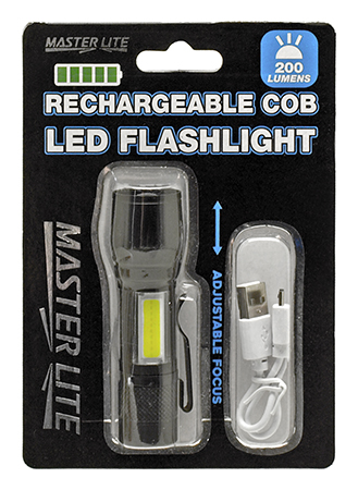 Rechargeable COB LED Flashlight - Master Lite