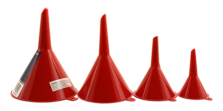 4 pc. Assorted Funnel Set - Cal-Hawk