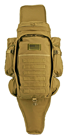 East West 9.11 Tactical Full Gear Rifle Combo Backpack - Coyote