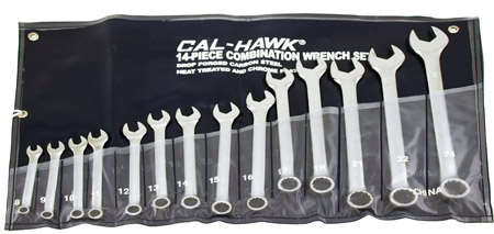 14-pc. Combination Wrench Set - Metric