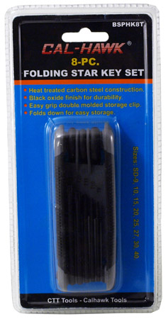 8-pc. Folding Torx Key Set
