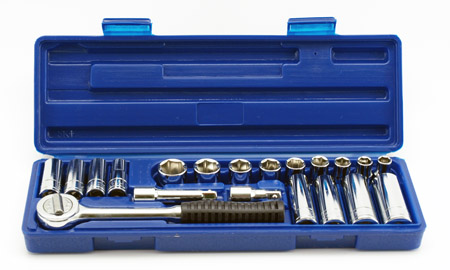 21-pc. 3/8" Drive Professional Metric Socket Set