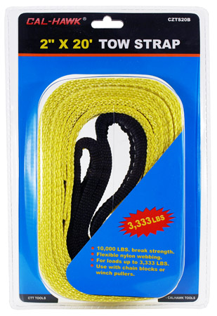 2" x 20' Tow Strap