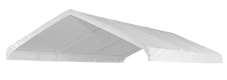 20 x 30 Valance Canopy Tarp - White
