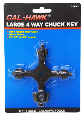 4-Way Chuck Key - Large