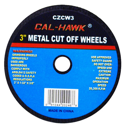 3" Metal Cut-Off Wheel