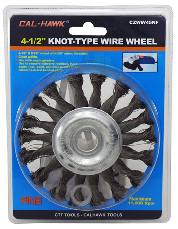 4-1/2" Knot-Type Wire Wheel