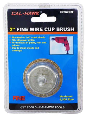 2" Fine Wire Cup Brush