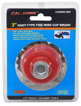 3" Knot Type Wire Cup Brush