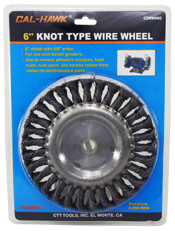 6" Knot Type Wire Wheel