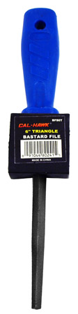 6" Triangle File