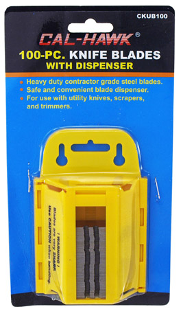 100-pc. Utility Knife Blades with Dispenser