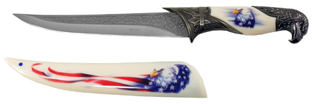 8" Eagle Knife - White