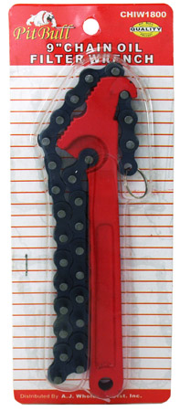 9" Chain Oil Filter Wrench