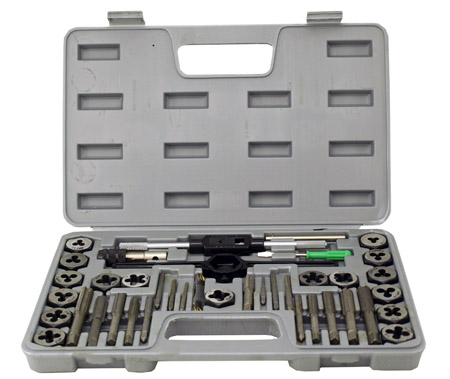 40-pc. Tap & Die Set - Metric