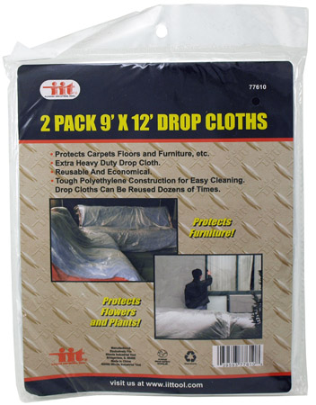 2-pc. 9' x 12' Drop Cloths