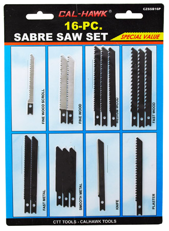 16-pc. Sabre Saw Set